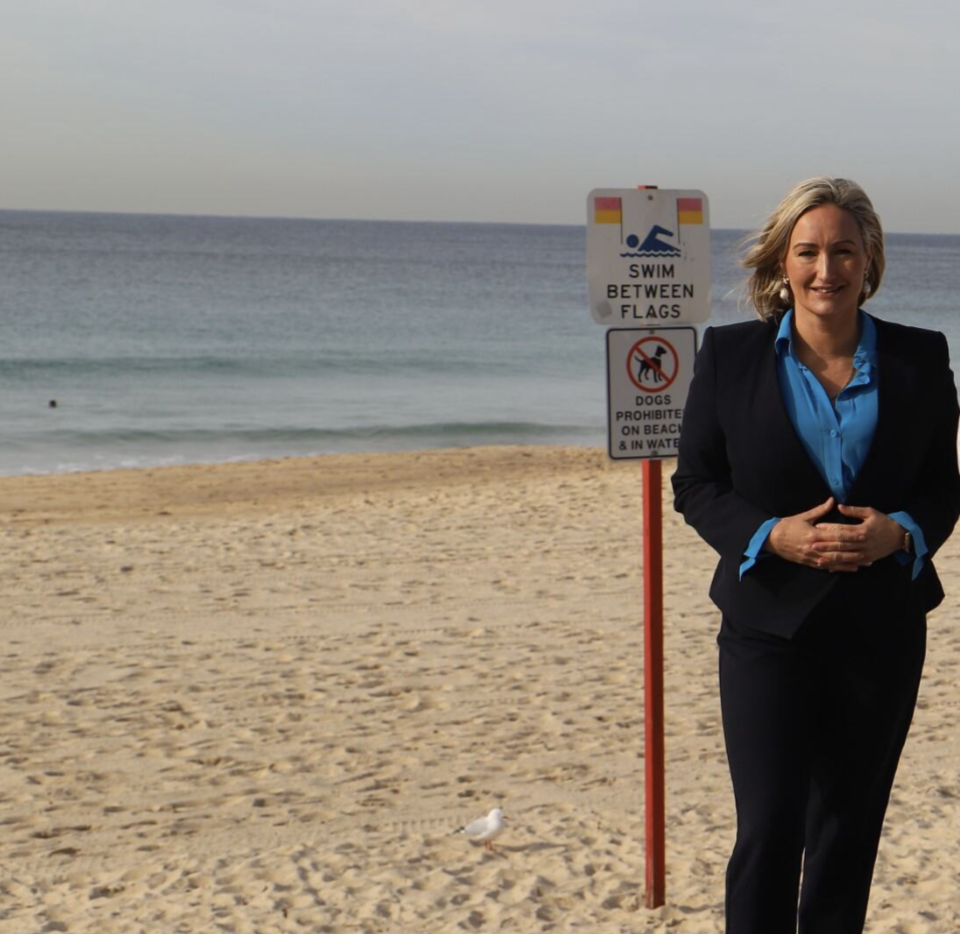Marjorie at Coogee Beach