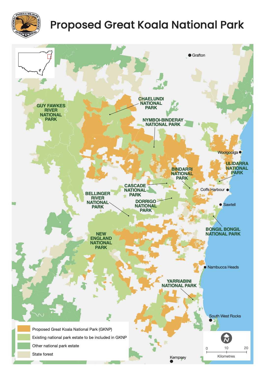 Proposed Great Koala National Park